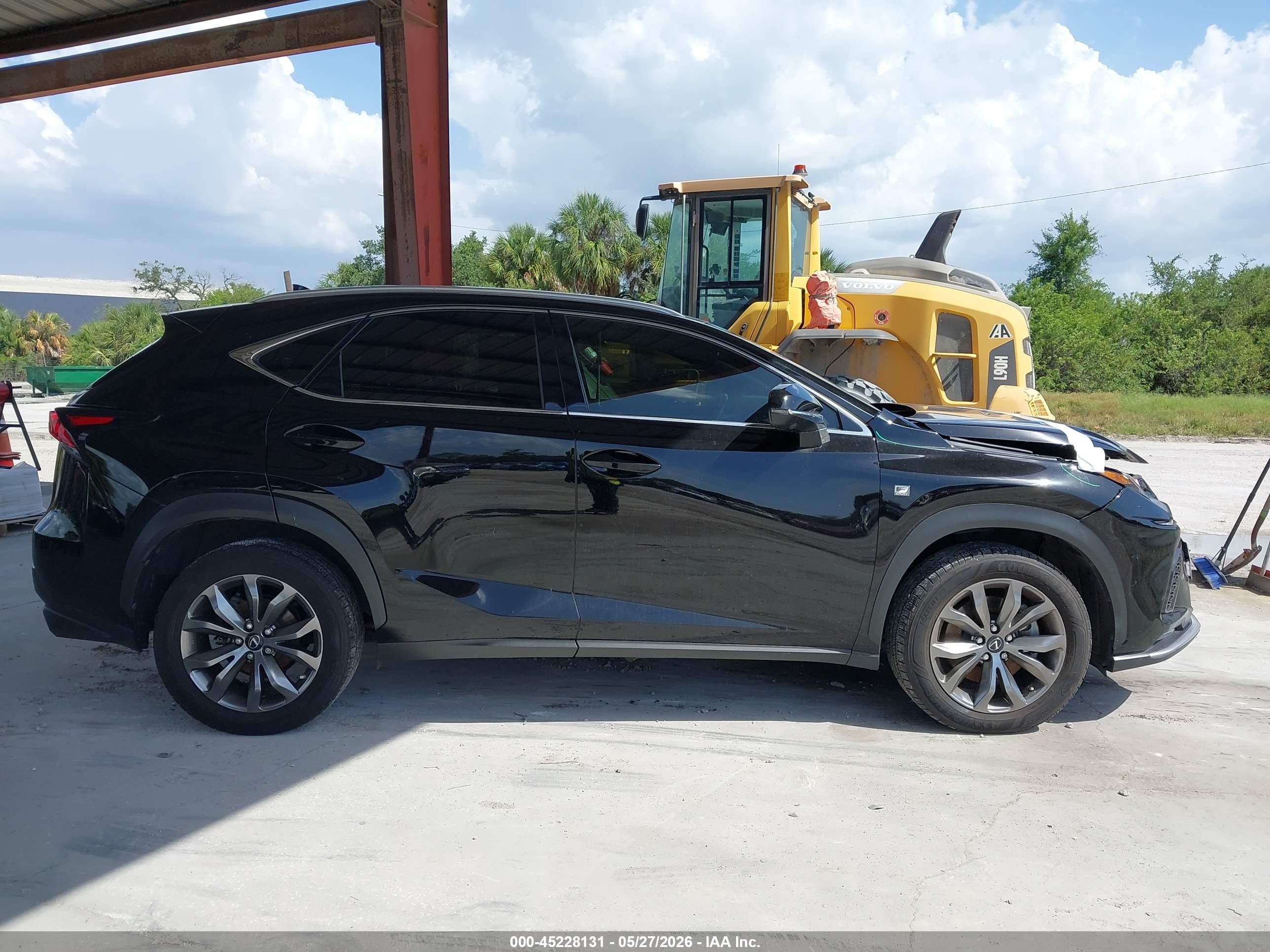 2021 Lexus Nx 300 F Sport Black vin: JTJSARBZ5M2183389