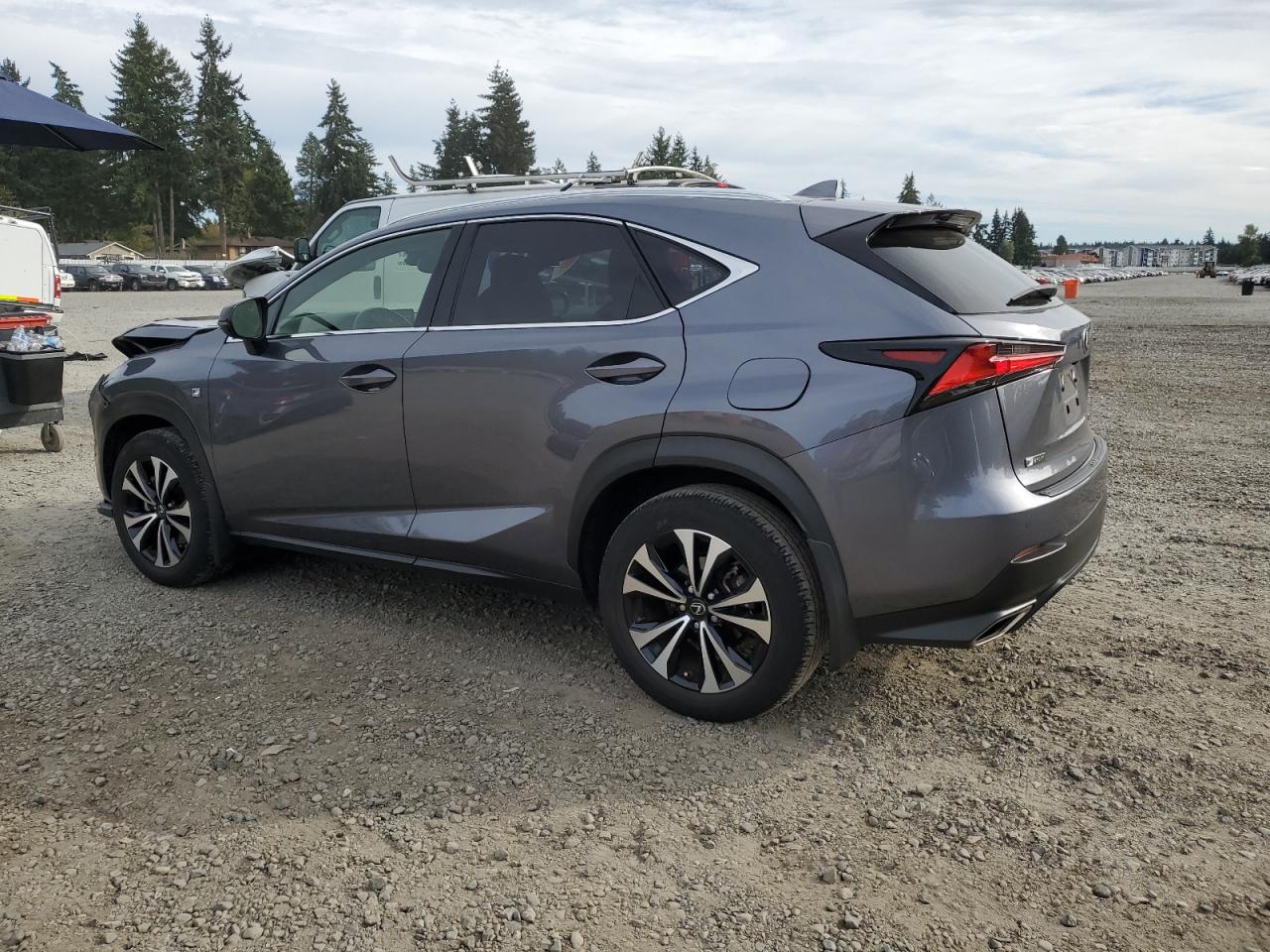 2020 Lexus Nx 300 F Sport Gray vin: JTJSARDZ9L5006287