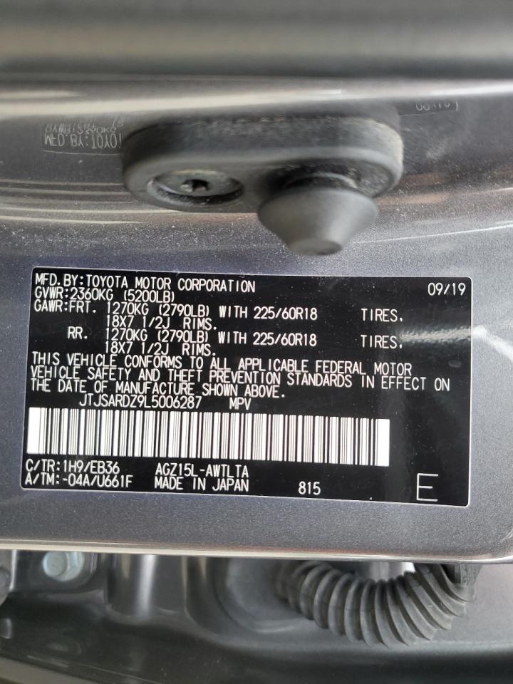 2020 Lexus Nx 300 F Sport Gray vin: JTJSARDZ9L5006287