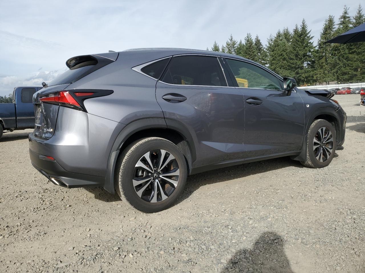 2020 Lexus Nx 300 F Sport Gray vin: JTJSARDZ9L5006287