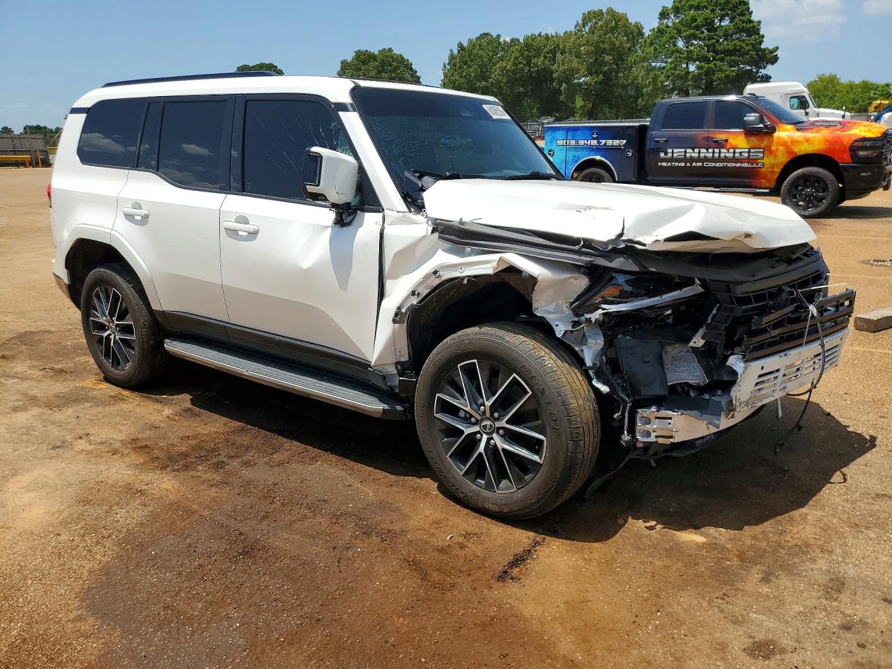 2024 Lexus Gx 550 Premium+ White vin: JTJTBCDX9R5014606