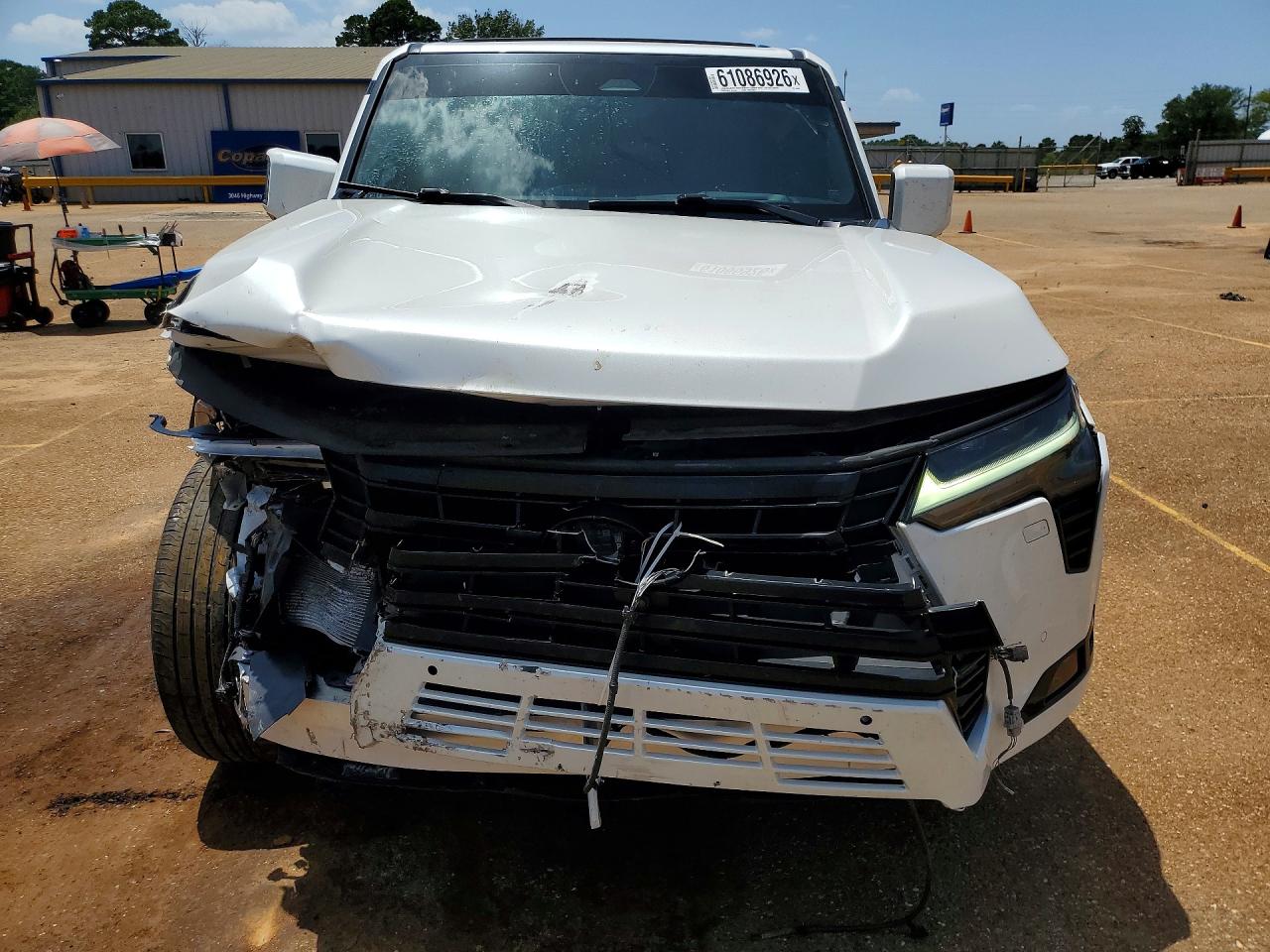2024 Lexus Gx 550 Premium+ White vin: JTJTBCDX9R5014606