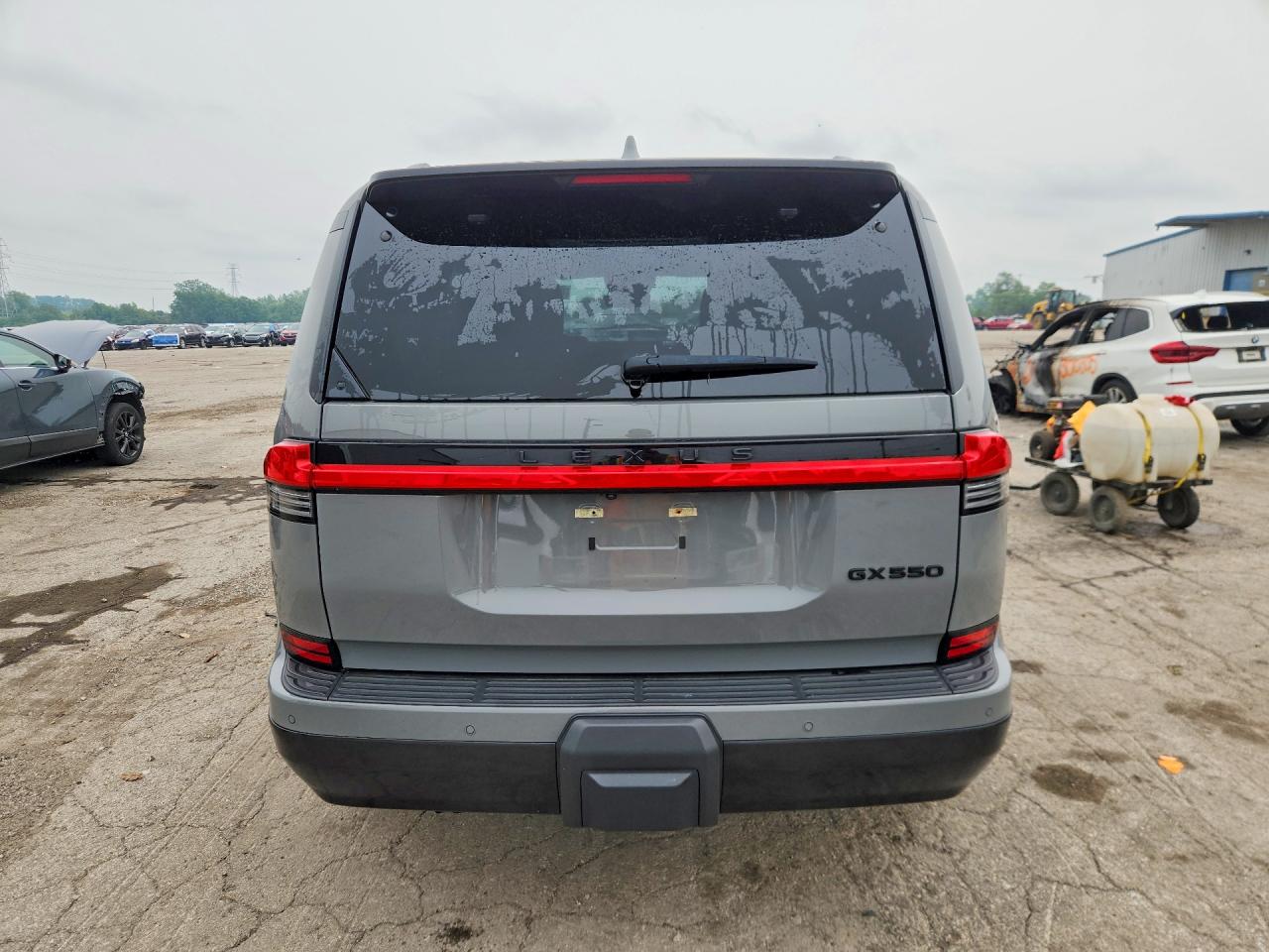 2025 Lexus Gx 550 Luxury+ Gray vin: JTJVBCDX2S5040365