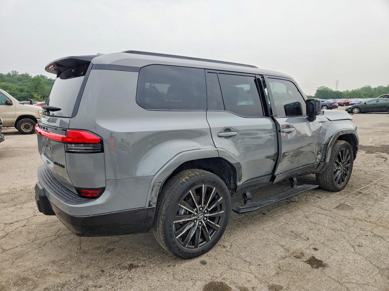 2025 Lexus Gx 550 Luxury+ Gray vin: JTJVBCDX2S5040365