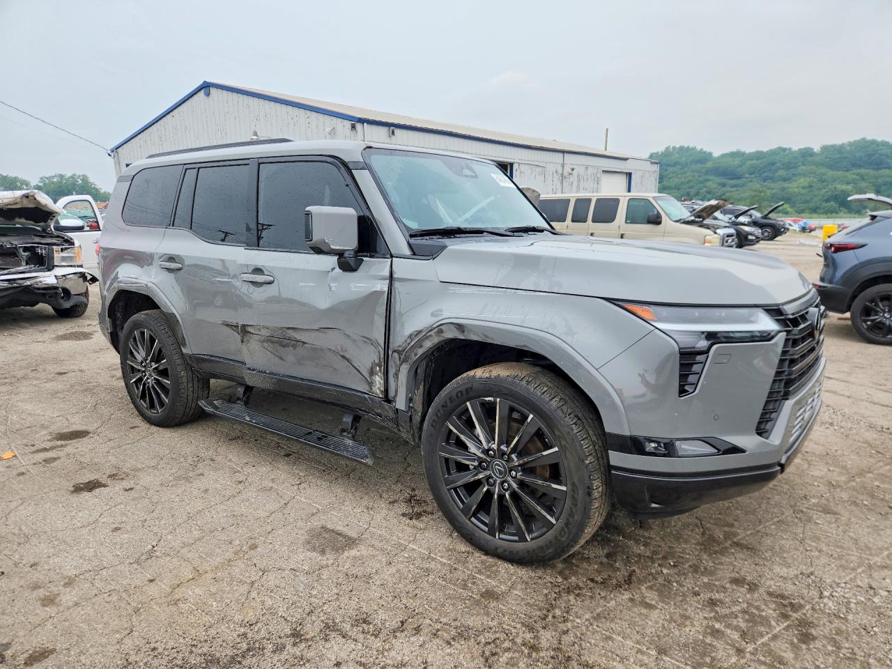 2025 Lexus Gx 550 Luxury+ Gray vin: JTJVBCDX2S5040365