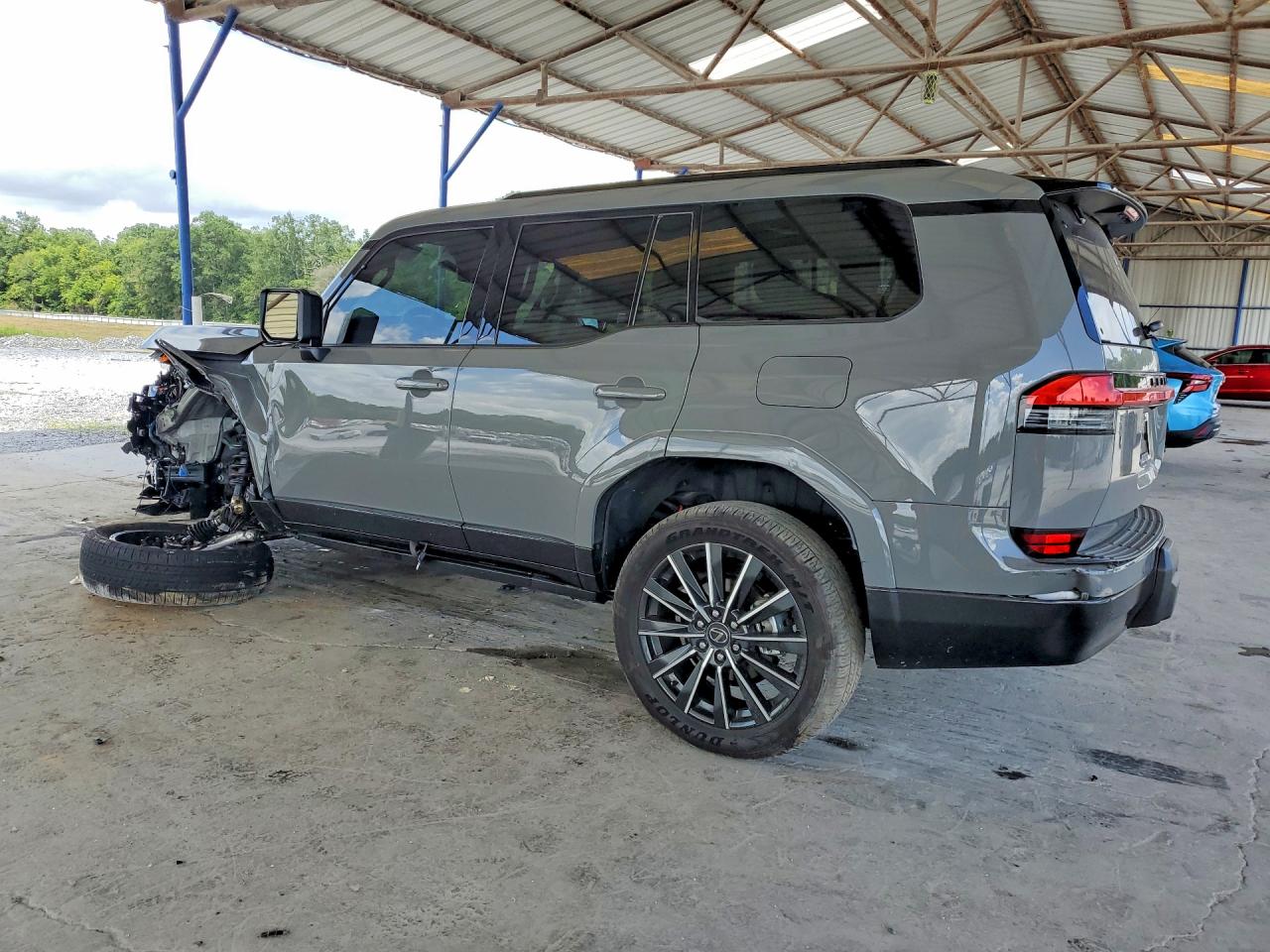 2025 Lexus Gx 550 Luxury+ Gray vin: JTJVBCDX2S5064603