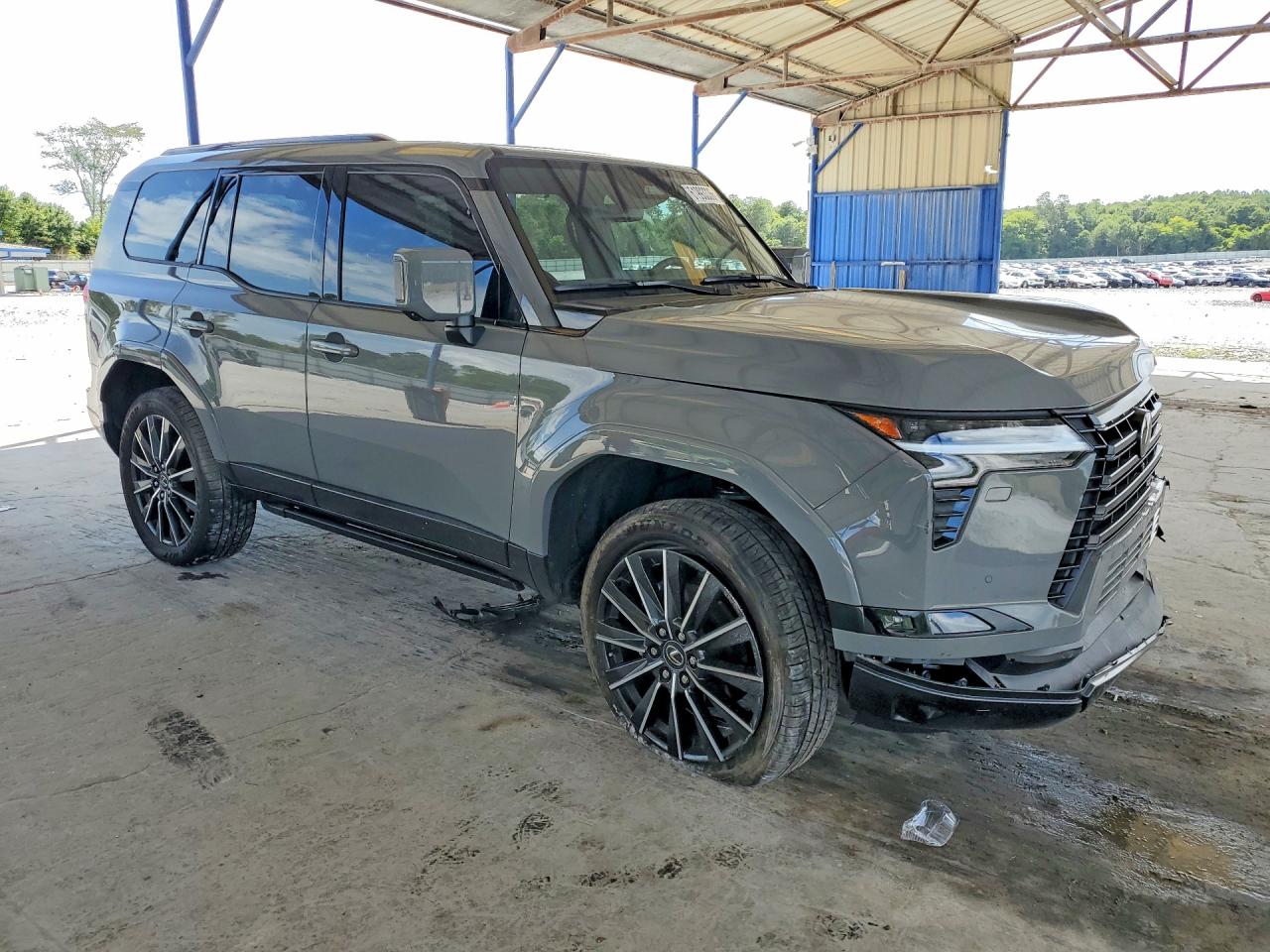 2025 Lexus Gx 550 Luxury+ Gray vin: JTJVBCDX2S5064603