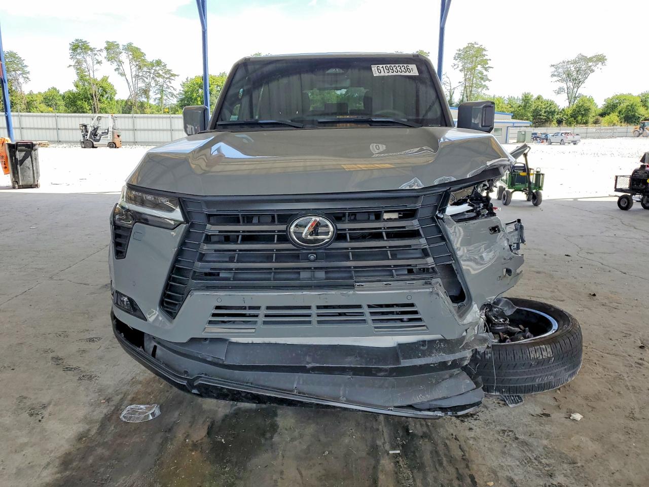 2025 Lexus Gx 550 Luxury+ Gray vin: JTJVBCDX2S5064603