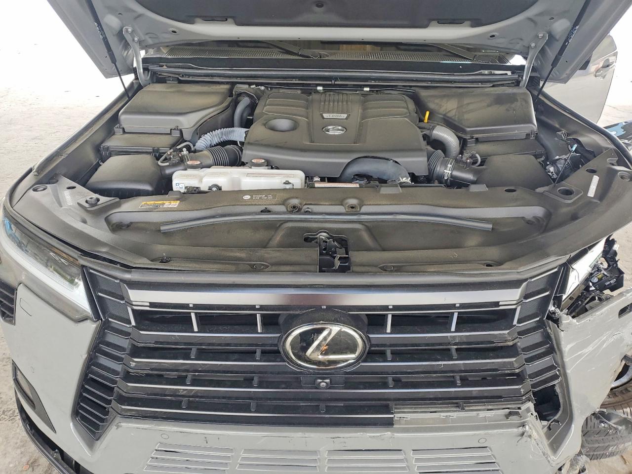 2025 Lexus Gx 550 Luxury+ Gray vin: JTJVBCDX2S5064603