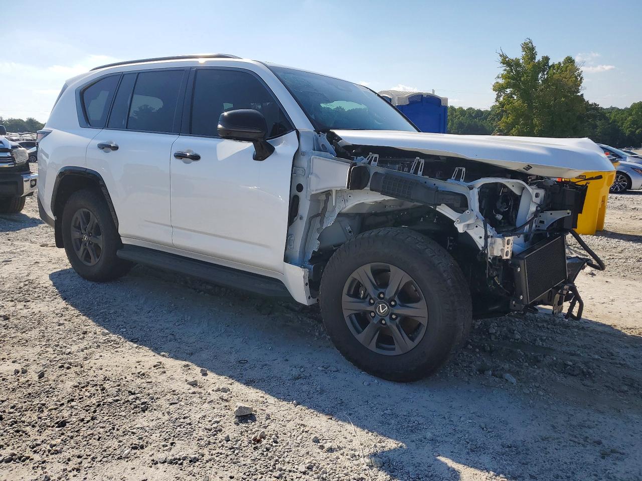 2025 Lexus Lx 700h Overtrail White vin: JTJWD7CX9S4004153