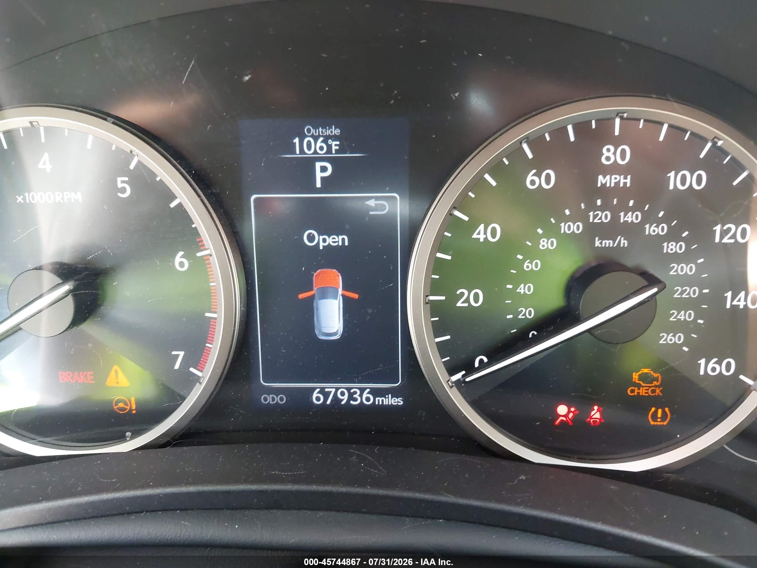 2015 Lexus Nx 200t   Серый vin: JTJYARBZ0F2002048