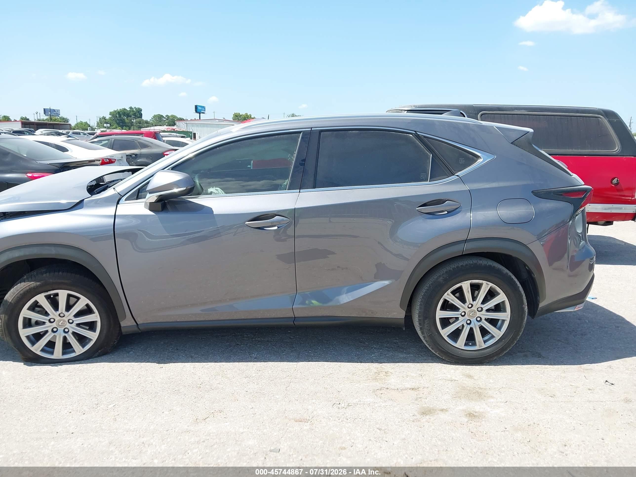 2015 Lexus Nx 200t   Серый vin: JTJYARBZ0F2002048