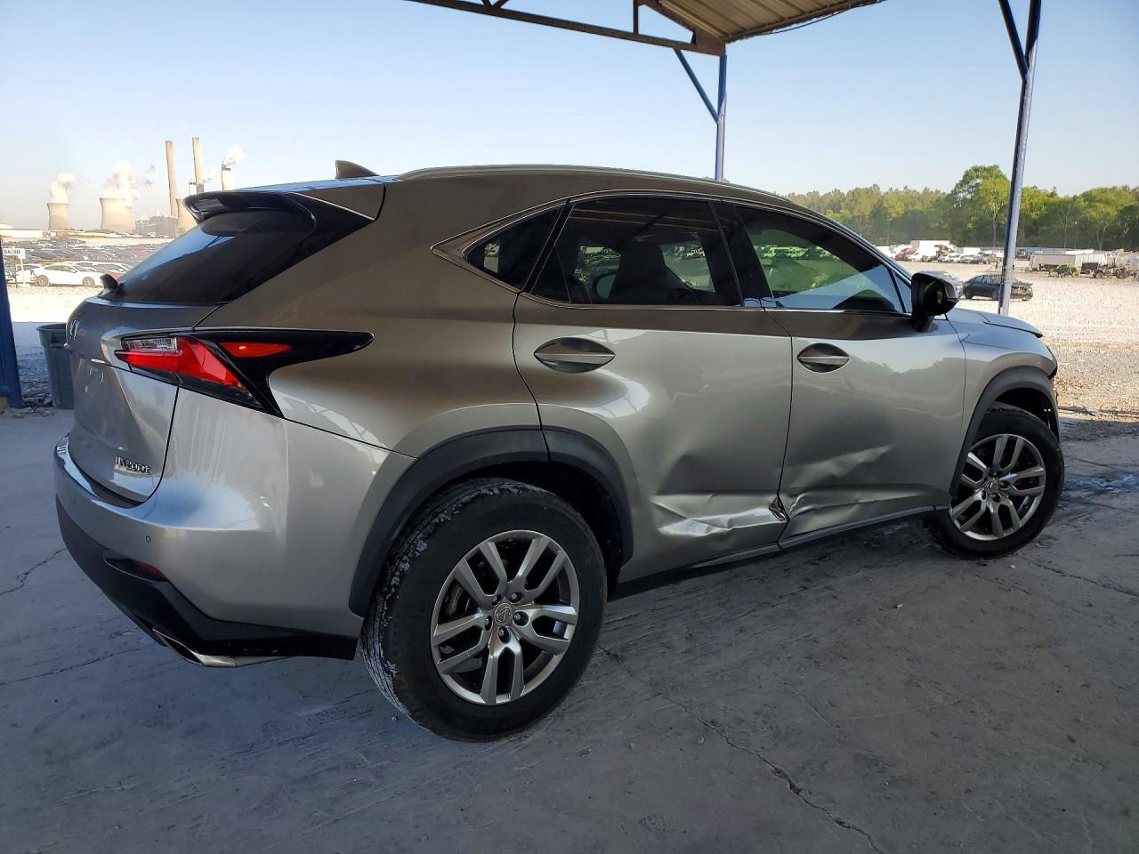 2015 Lexus Nx 200t Silver vin: JTJYARBZ0F2004334