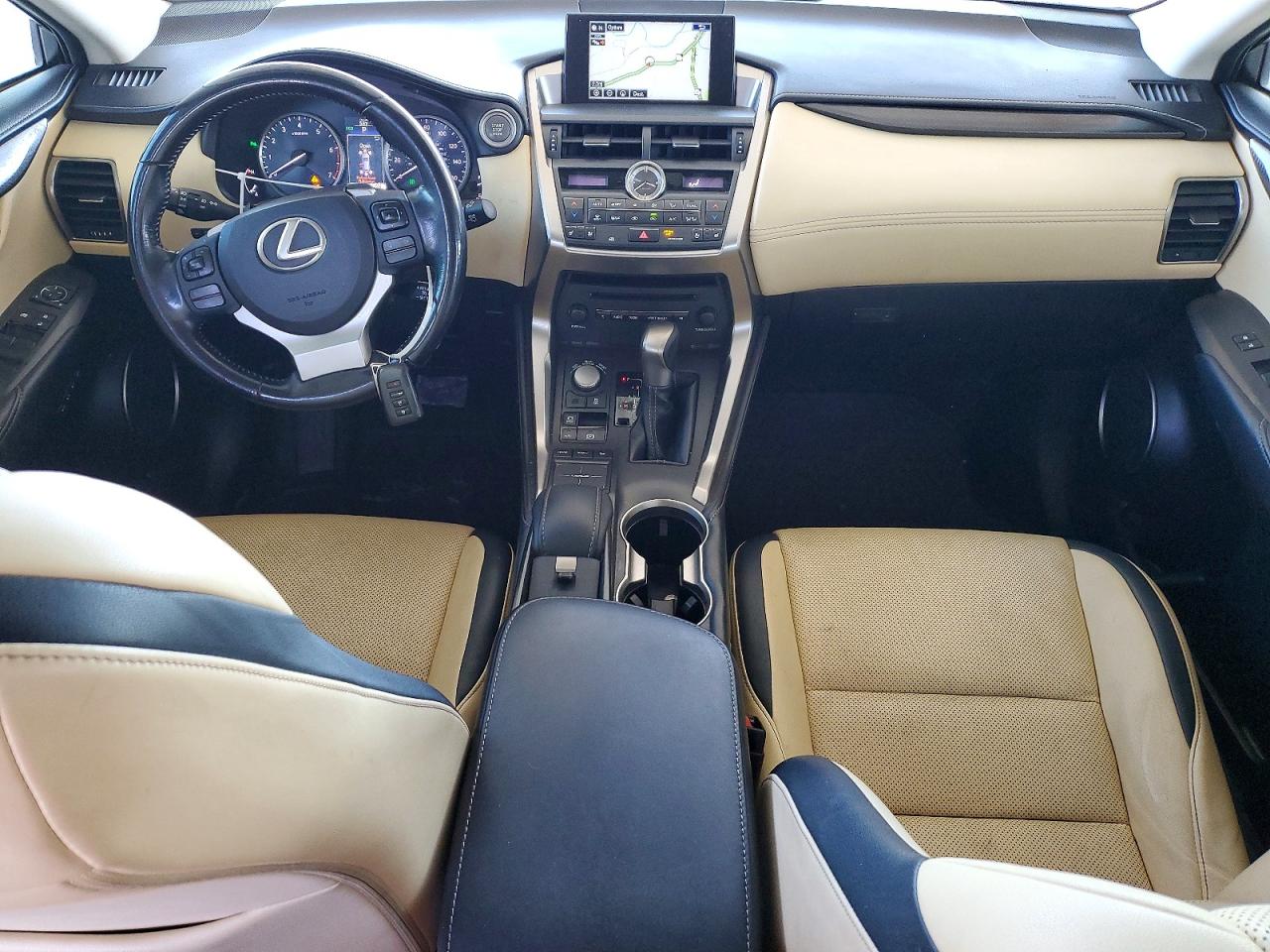 2015 Lexus Nx 200t Silver vin: JTJYARBZ0F2004334