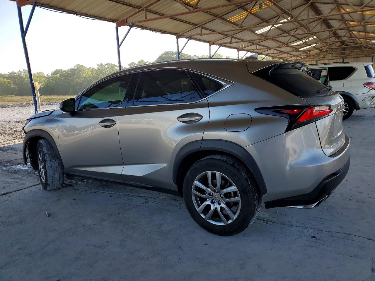 2015 Lexus Nx 200t Silver vin: JTJYARBZ0F2004334