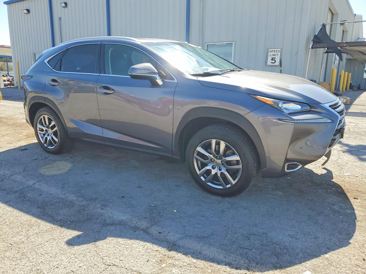 2015 Lexus Nx 200t Gray vin: JTJYARBZ0F2007377