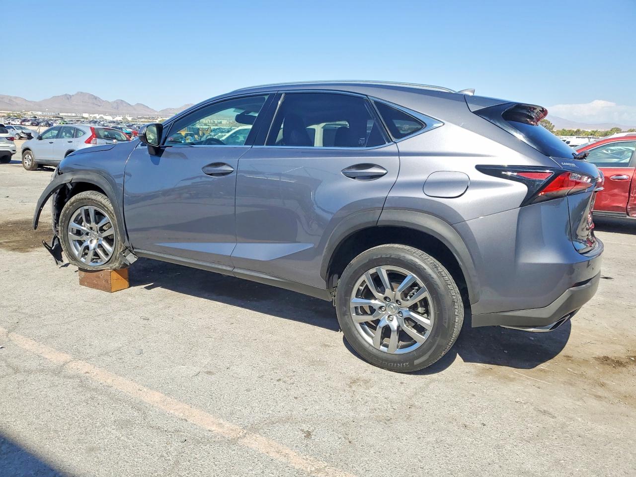 2015 Lexus Nx 200t Gray vin: JTJYARBZ0F2007377