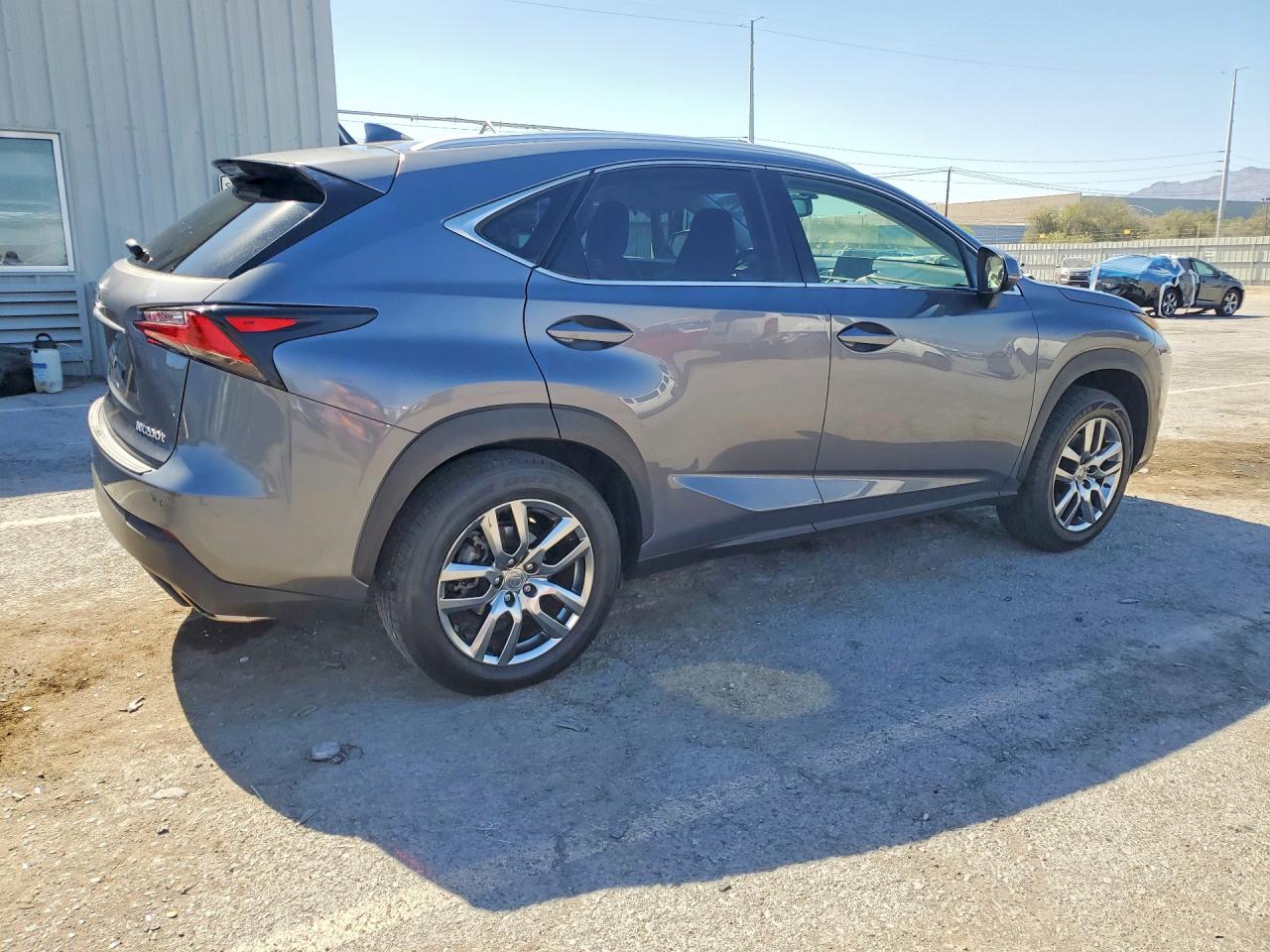 2015 Lexus Nx 200t Gray vin: JTJYARBZ0F2007377