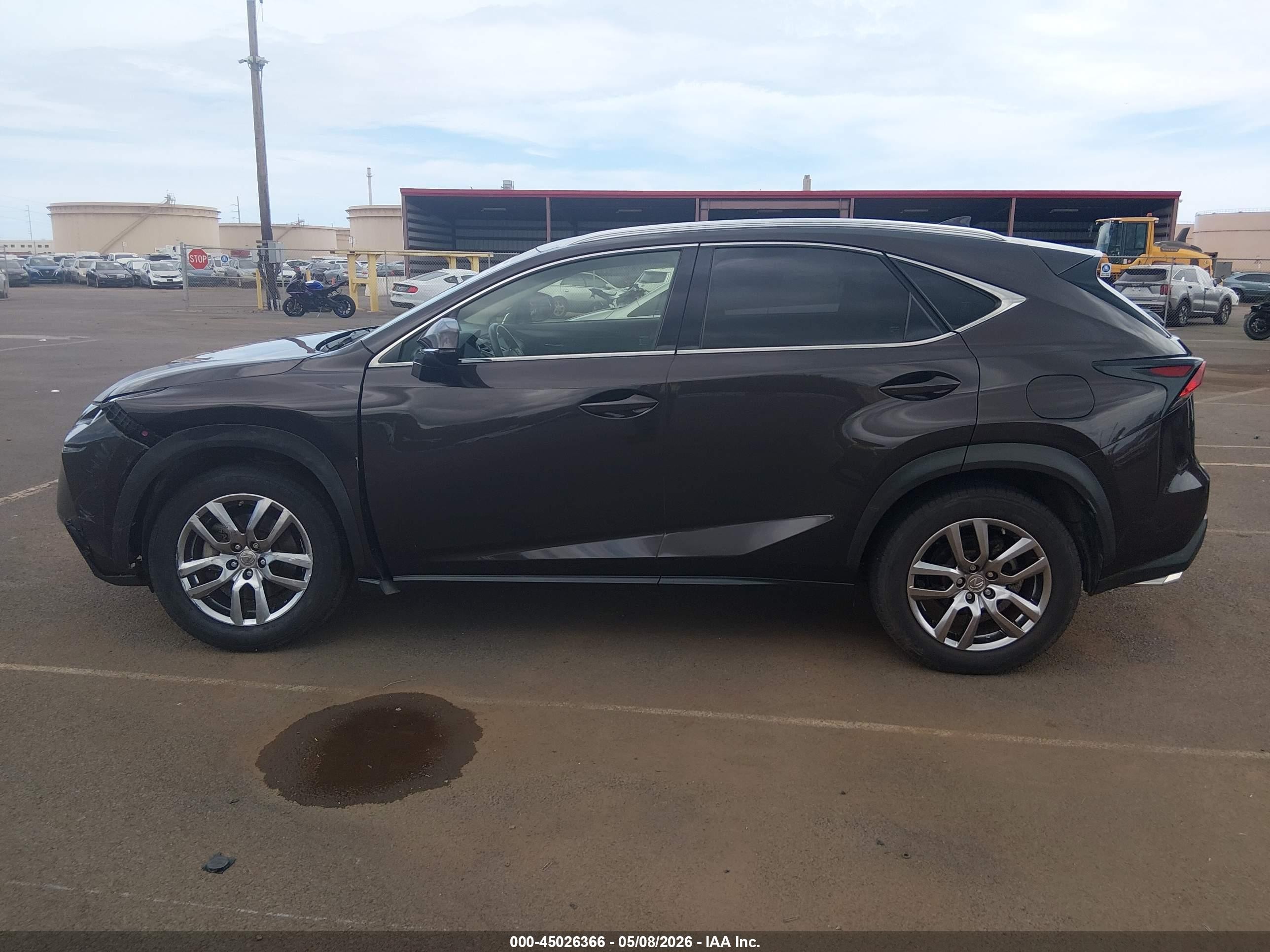 2015 Lexus Nx 200t F Sport Purple vin: JTJYARBZ0F2007556
