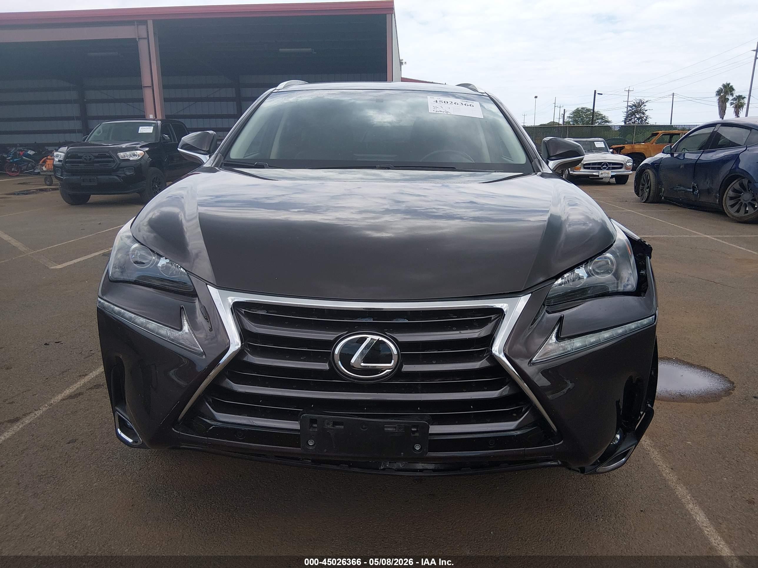 2015 Lexus Nx 200t F Sport Purple vin: JTJYARBZ0F2007556