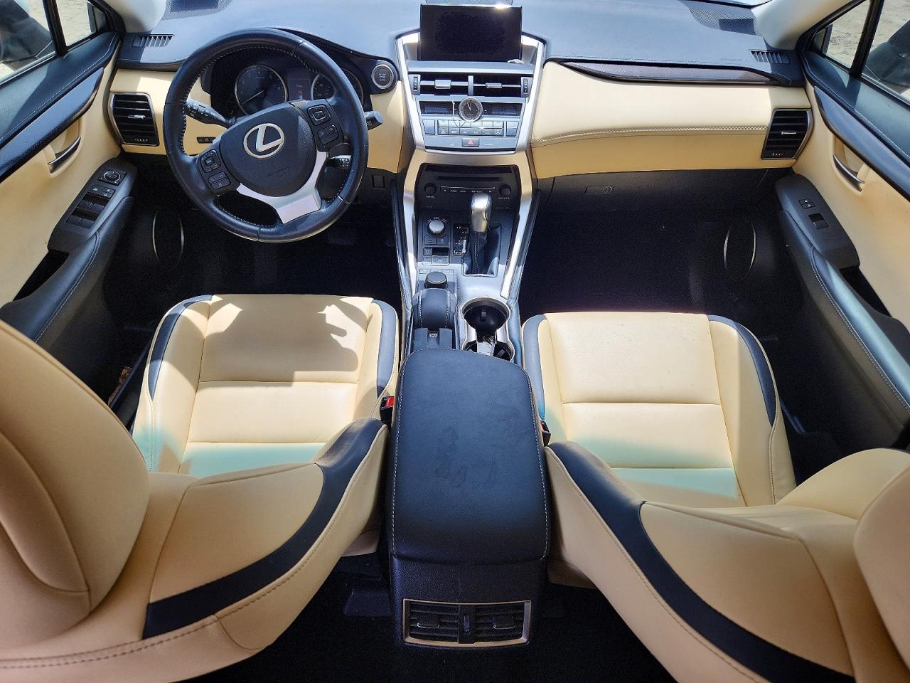2015 Lexus Nx 200t White vin: JTJYARBZ0F2011056