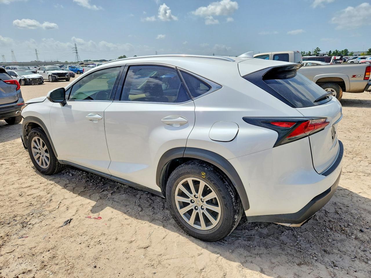 2015 Lexus Nx 200t White vin: JTJYARBZ0F2011056