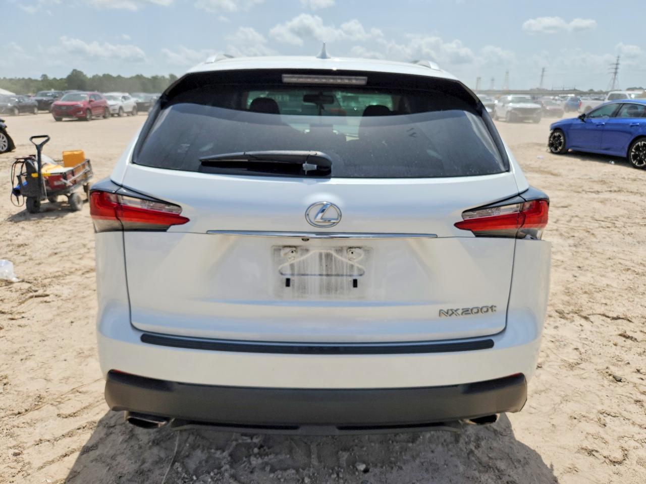 2015 Lexus Nx 200t White vin: JTJYARBZ0F2011056