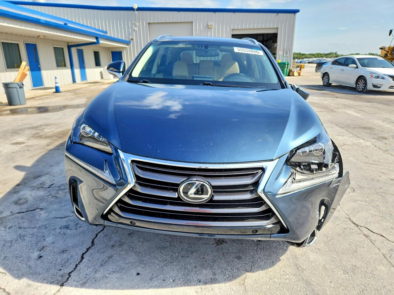 2015 Lexus Nx 200t Blue vin: JTJYARBZ0F2012420