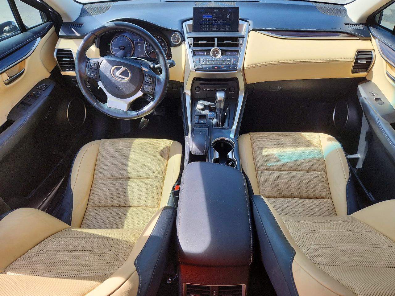 2015 Lexus Nx 200t Blue vin: JTJYARBZ0F2012420