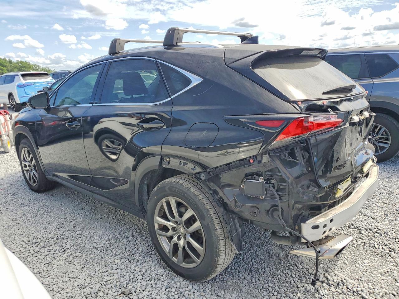 2015 Lexus Nx 200t Black vin: JTJYARBZ0F2018234