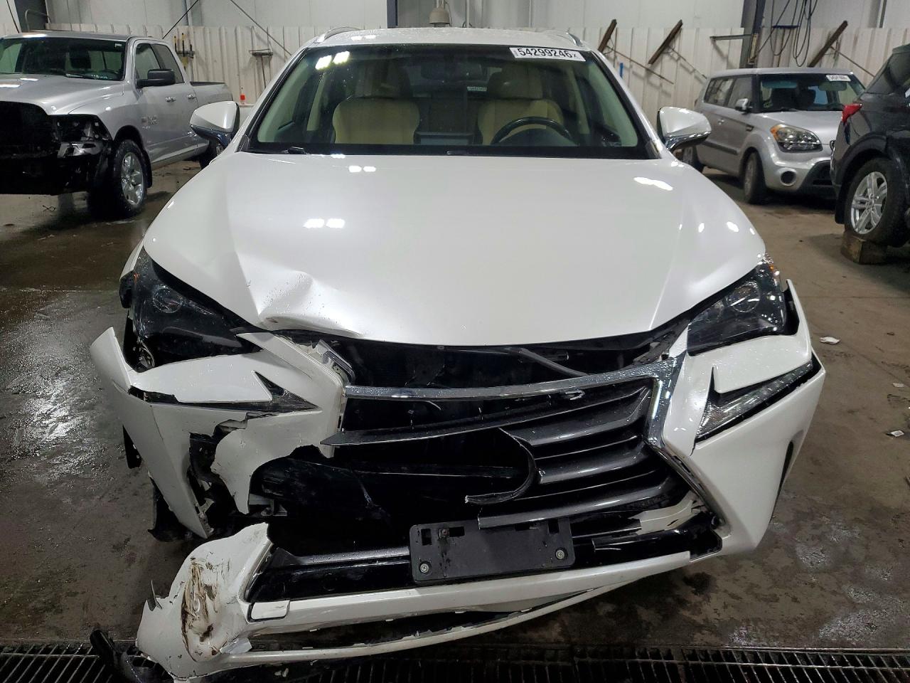 2015 Lexus Nx 200t White vin: JTJYARBZ0F2019982