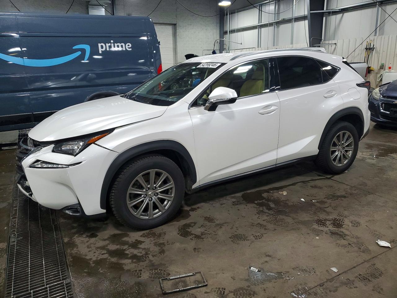 2015 Lexus Nx 200t White vin: JTJYARBZ0F2019982