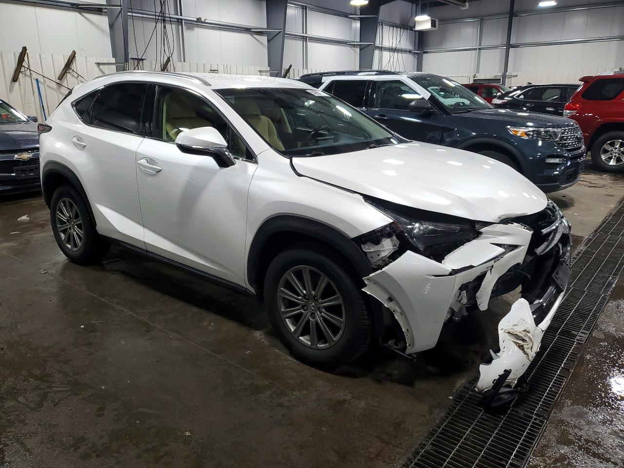 2015 Lexus Nx 200t White vin: JTJYARBZ0F2019982