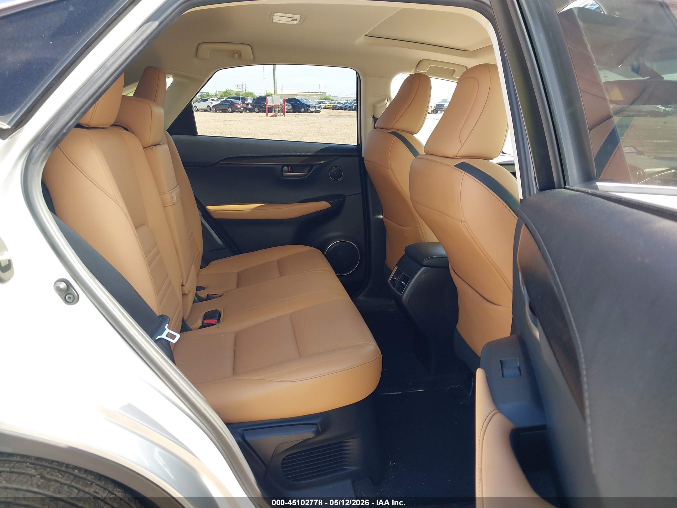 2015 Lexus Nx 200t Серебряный vin: JTJYARBZ0F2020033