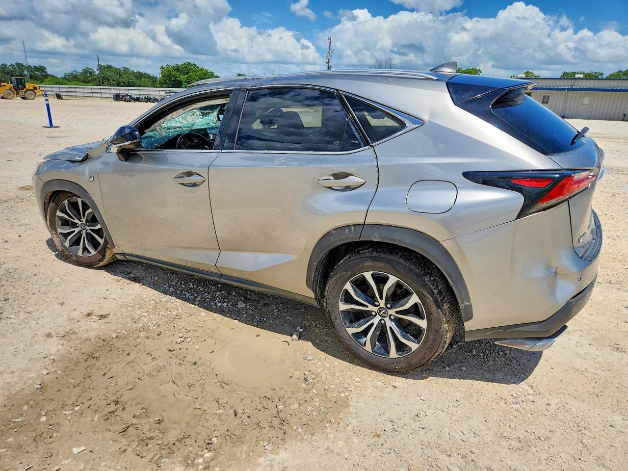 2017 Lexus Nx 200t F Sport Silver vin: JTJYARBZ0H2057182
