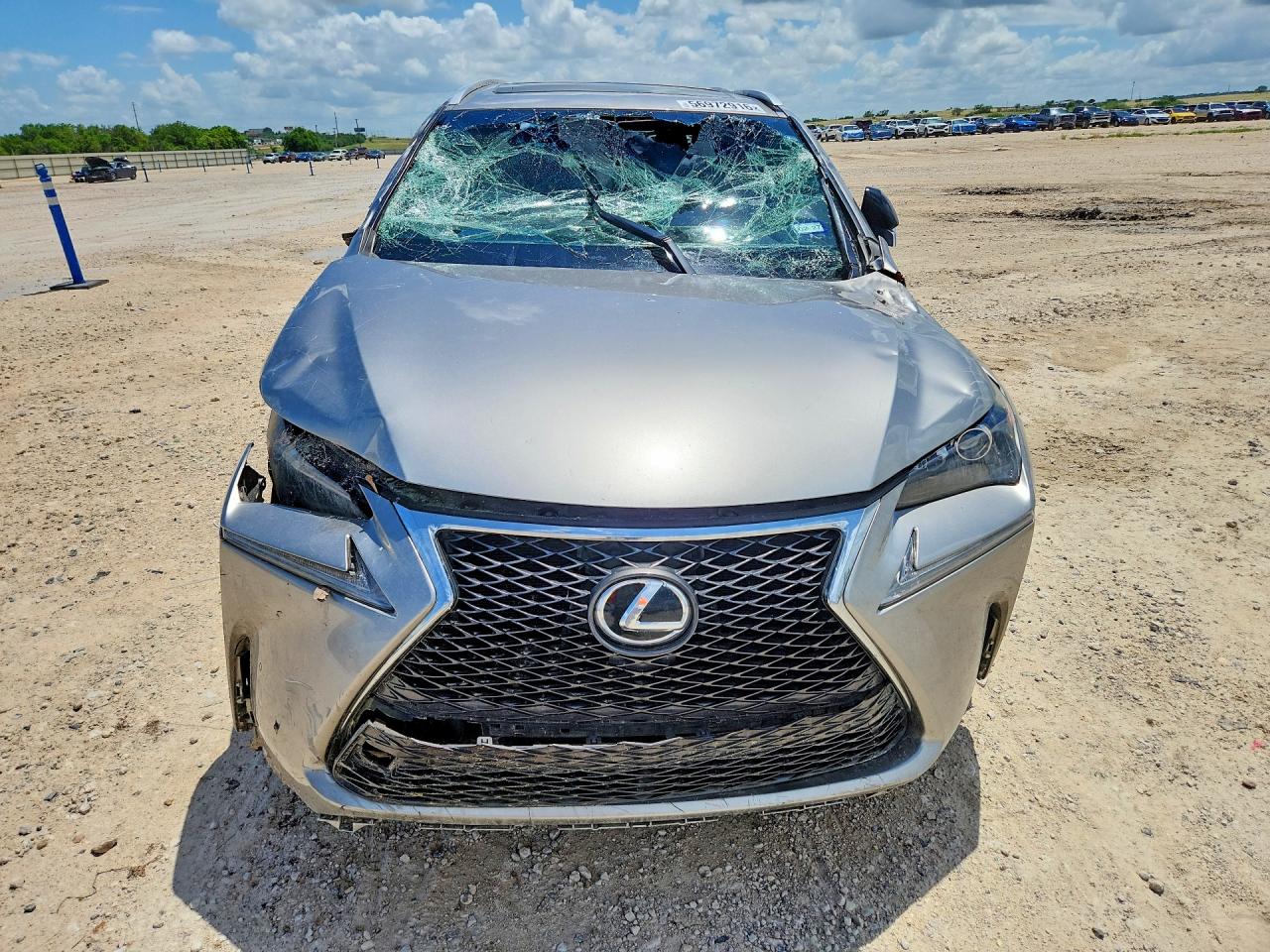 2017 Lexus Nx 200t F Sport Silver vin: JTJYARBZ0H2057182