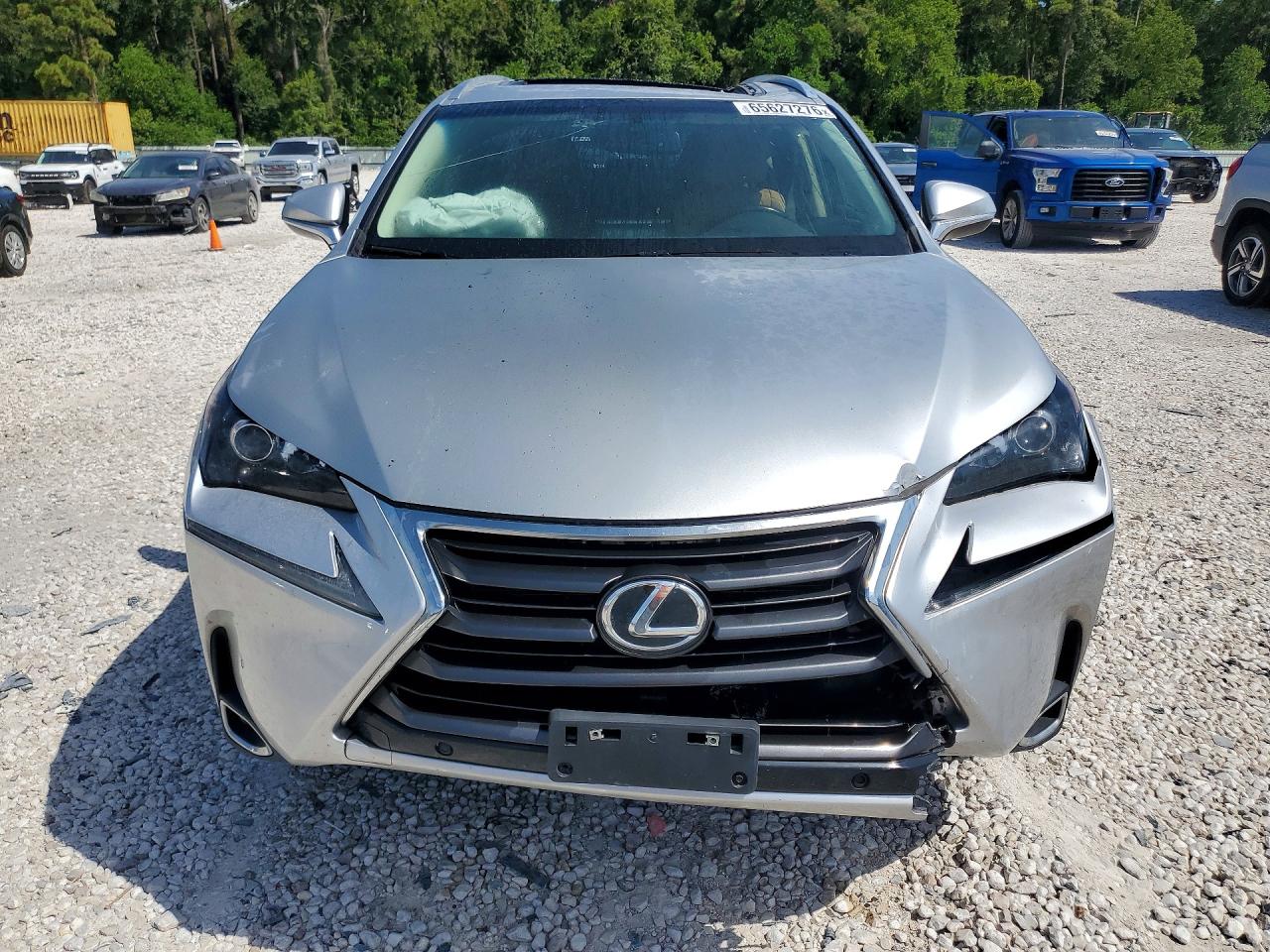 2017 Lexus Nx 200t Base Серебряный vin: JTJYARBZ0H2083958