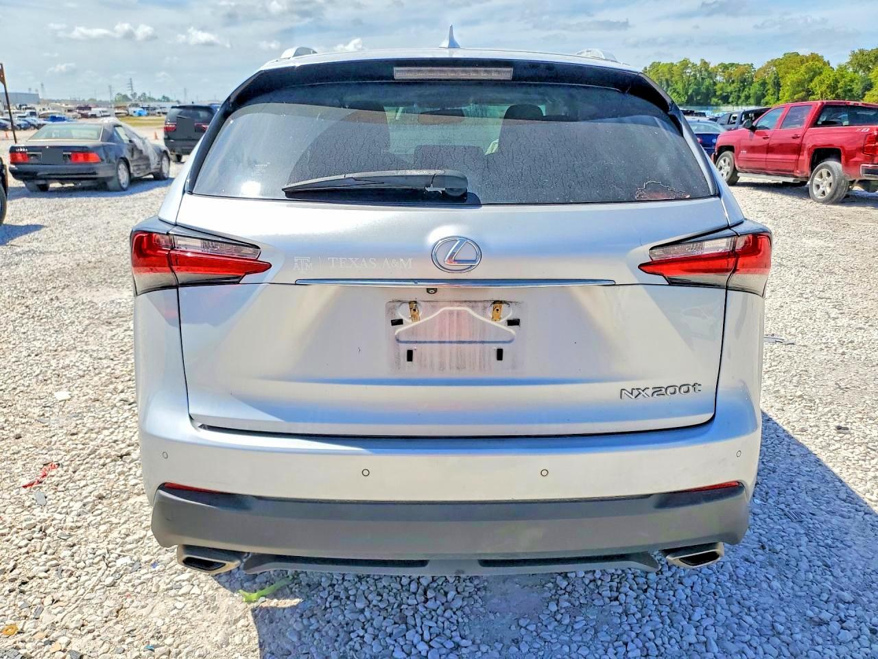 2017 Lexus Nx 200t Base Серебряный vin: JTJYARBZ0H2083958