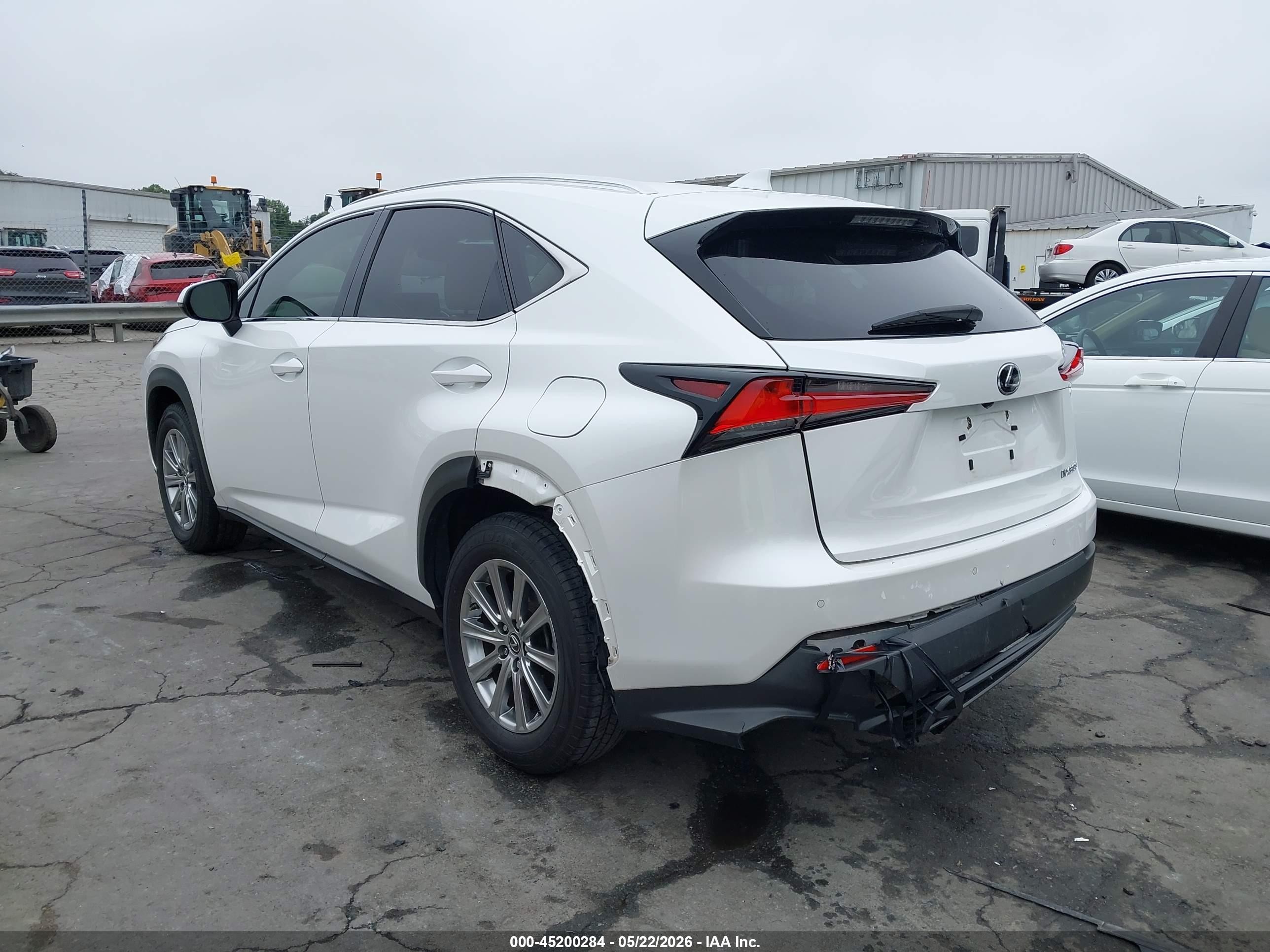 2018 Lexus Nx 300   Белый vin: JTJYARBZ0J2087143