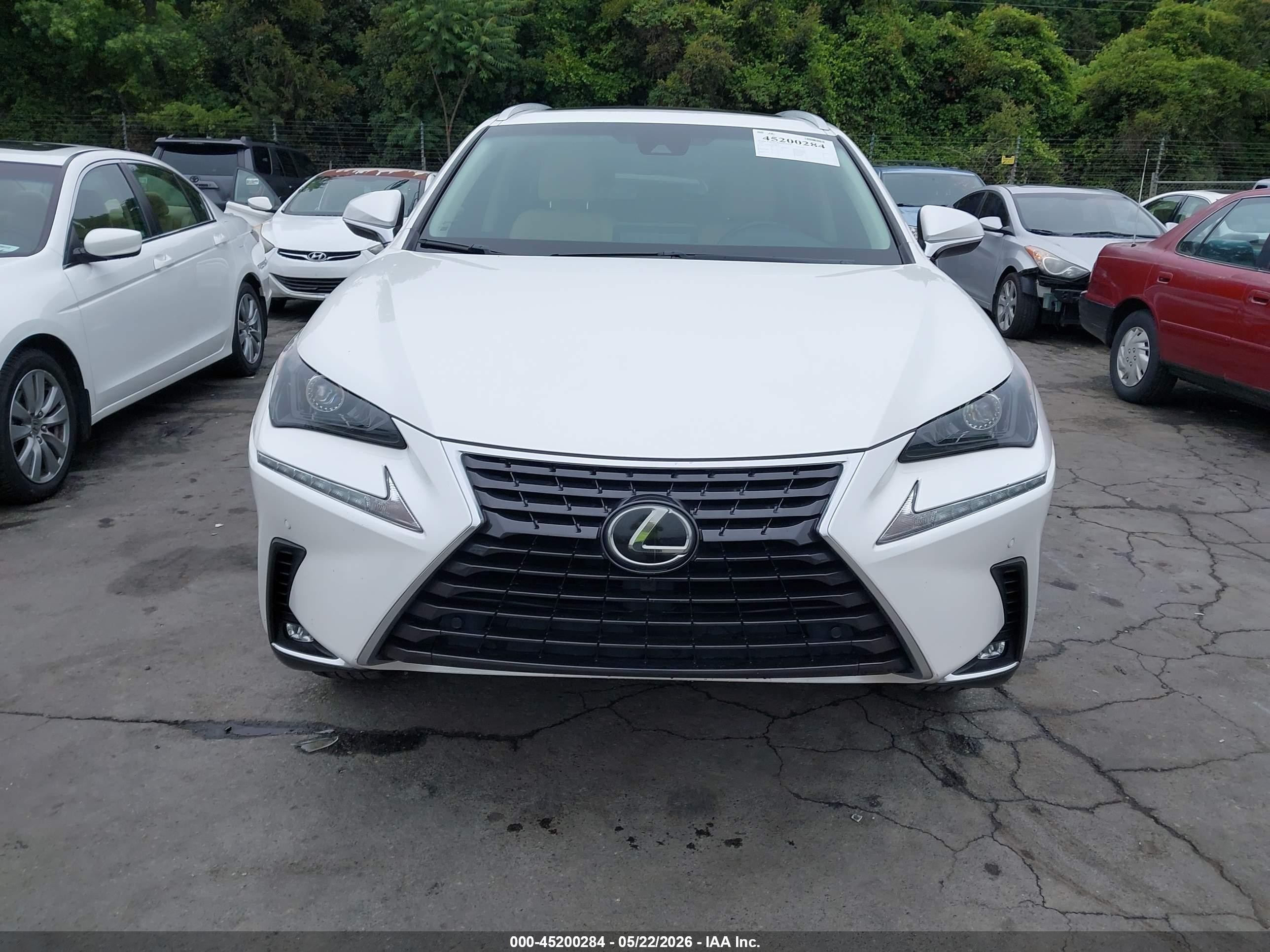 2018 Lexus Nx 300   Белый vin: JTJYARBZ0J2087143