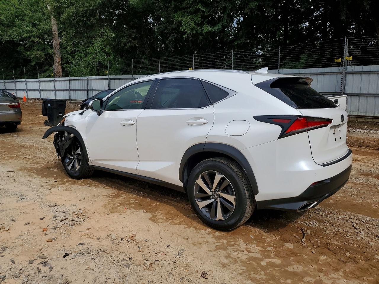 2019 Lexus Nx 300 Base White vin: JTJYARBZ0K2143468