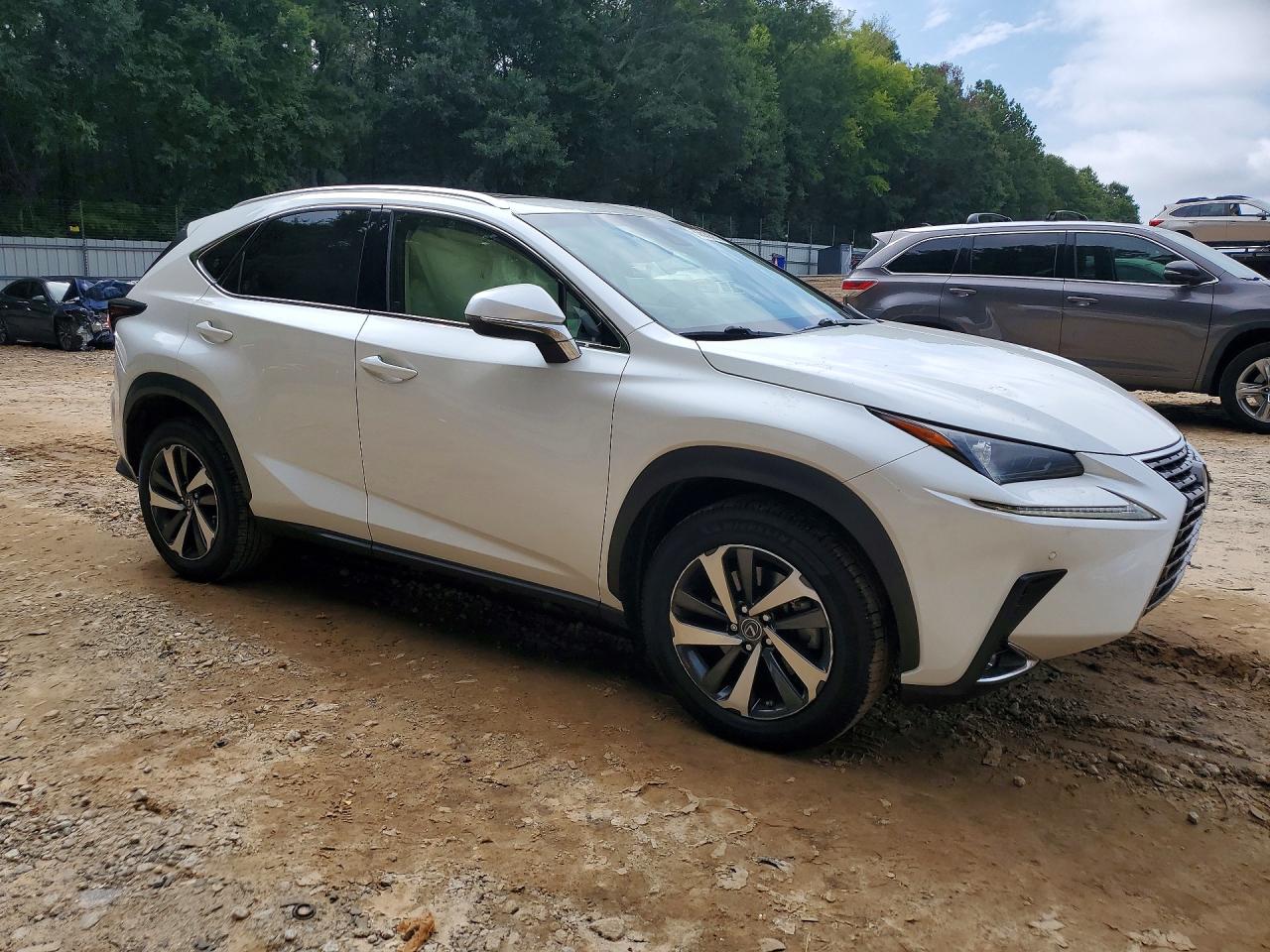 2019 Lexus Nx 300 Base White vin: JTJYARBZ0K2143468