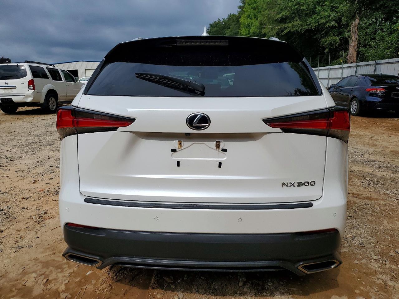 2019 Lexus Nx 300 Base White vin: JTJYARBZ0K2143468