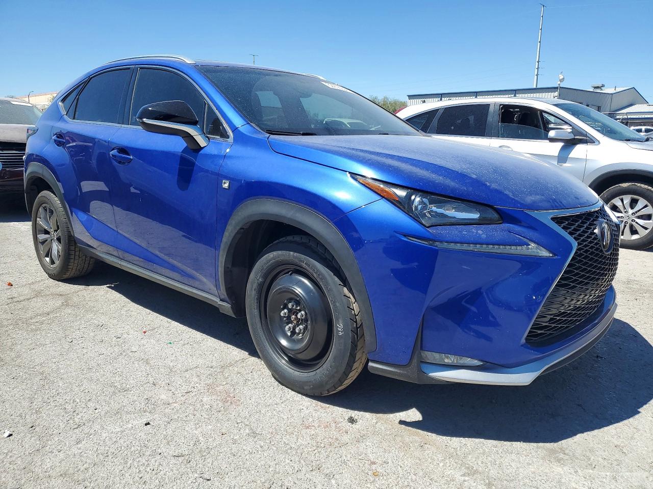 2015 Lexus Nx 200t Blue vin: JTJYARBZ1F2010000