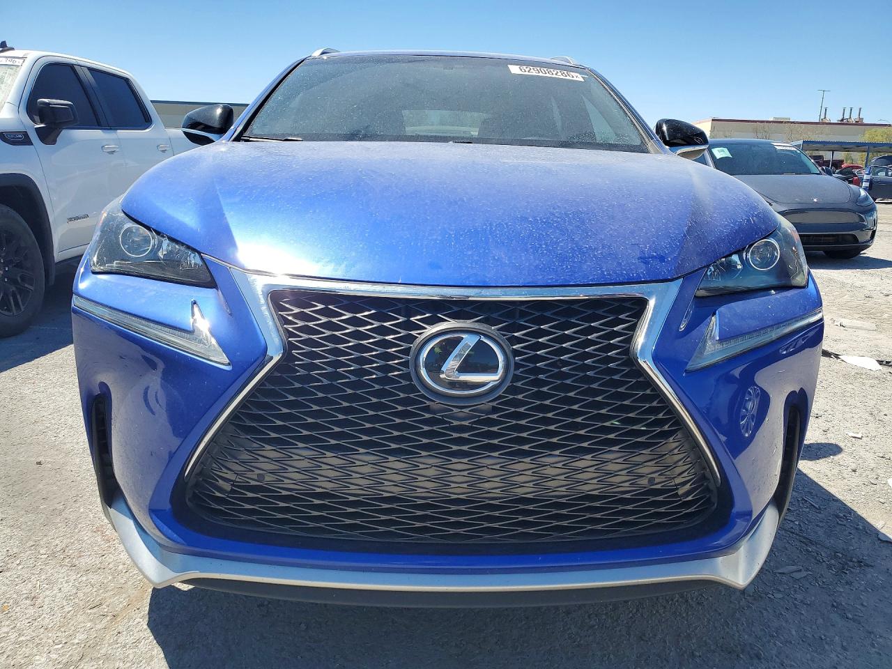 2015 Lexus Nx 200t Blue vin: JTJYARBZ1F2010000