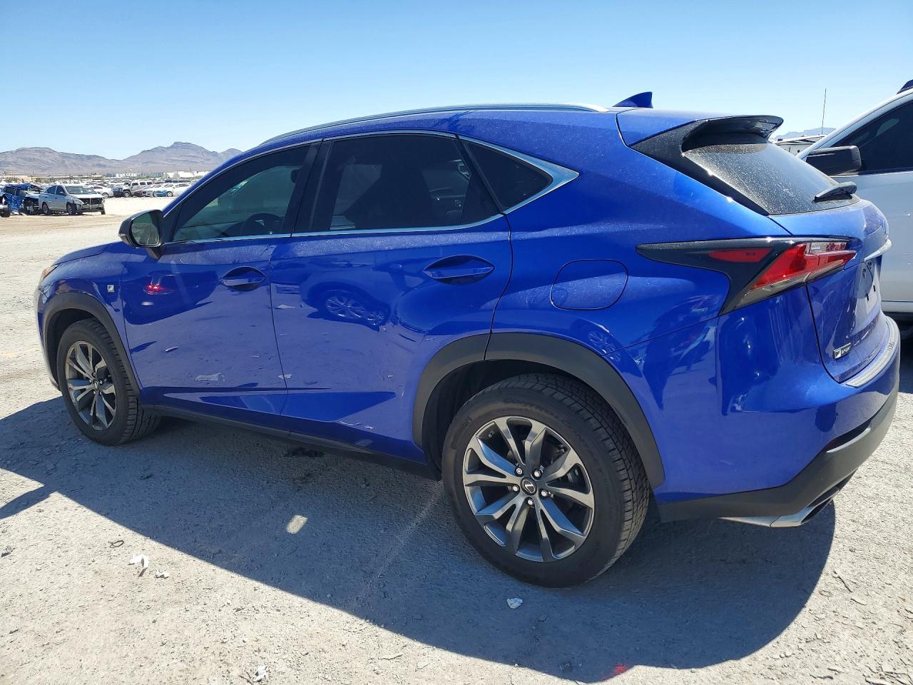 2015 Lexus Nx 200t Blue vin: JTJYARBZ1F2010000