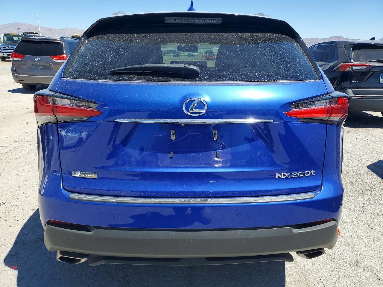 2015 Lexus Nx 200t Blue vin: JTJYARBZ1F2010000