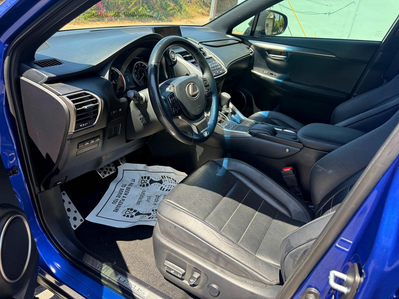 2015 Lexus Nx 200t Blue vin: JTJYARBZ1F2010000