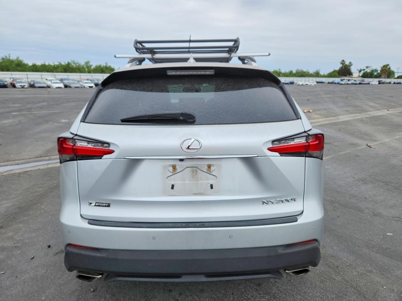 2015 Lexus Nx 200t Silver vin: JTJYARBZ1F2016895