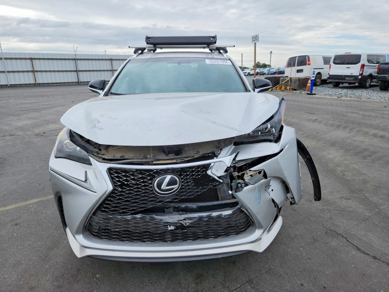 2015 Lexus Nx 200t Silver vin: JTJYARBZ1F2016895